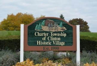 clinton township city sign 